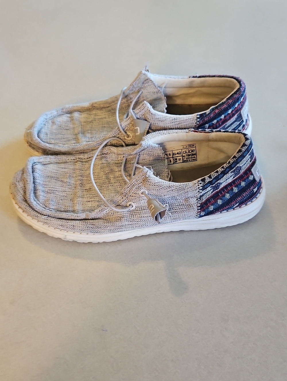 Hey Dude Wally Funk Blue Cream